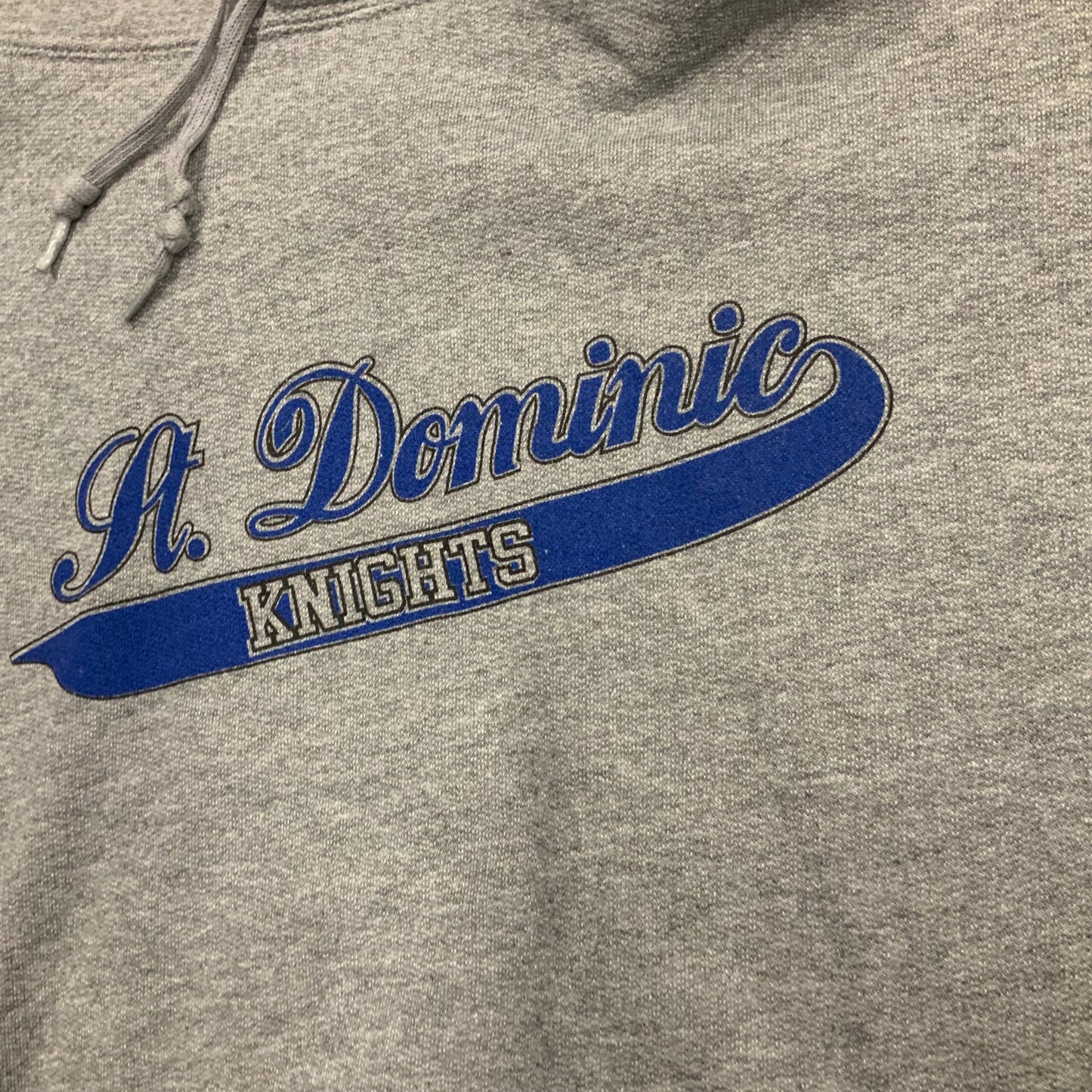 Upcycled OOAK St. Dominic Knights Hoodie