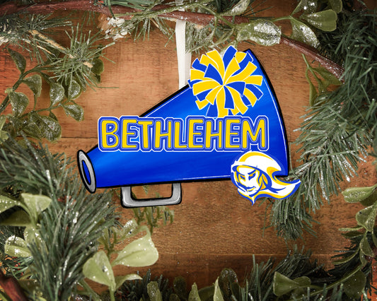 Bethlehem Banshees Cheer Ornament