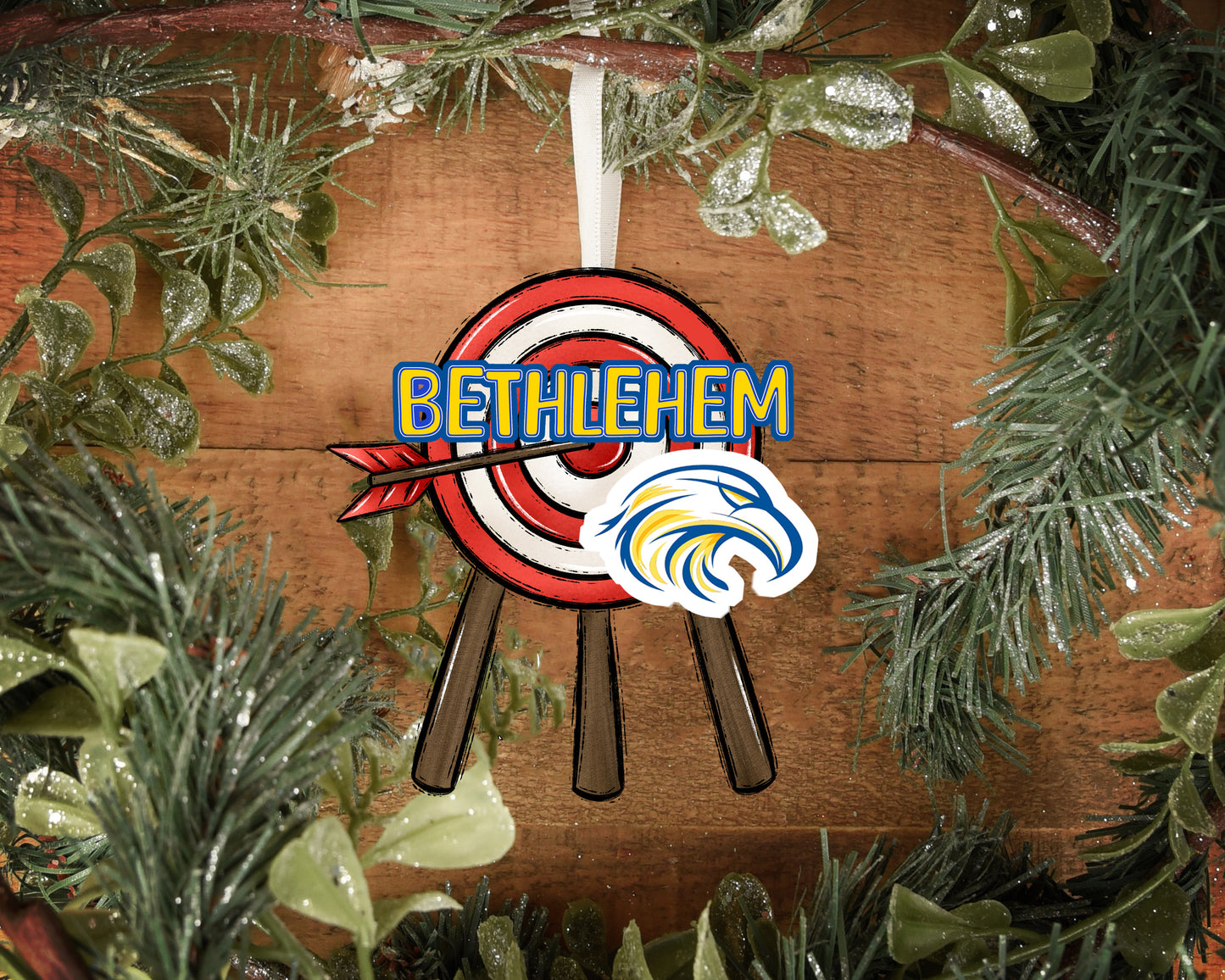 Bethlehem Eagles Archery Ornament