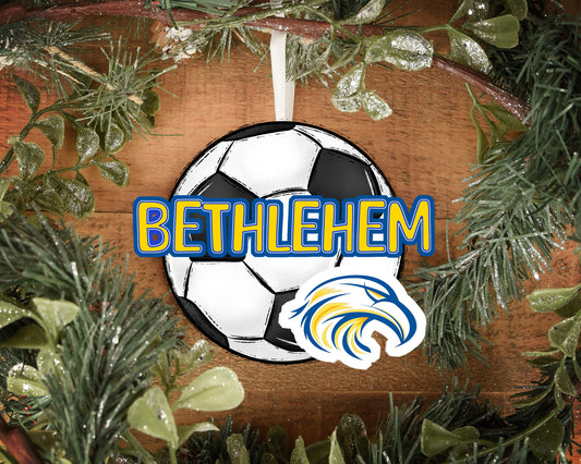 Bethlehem Eagles Soccer  Ornament