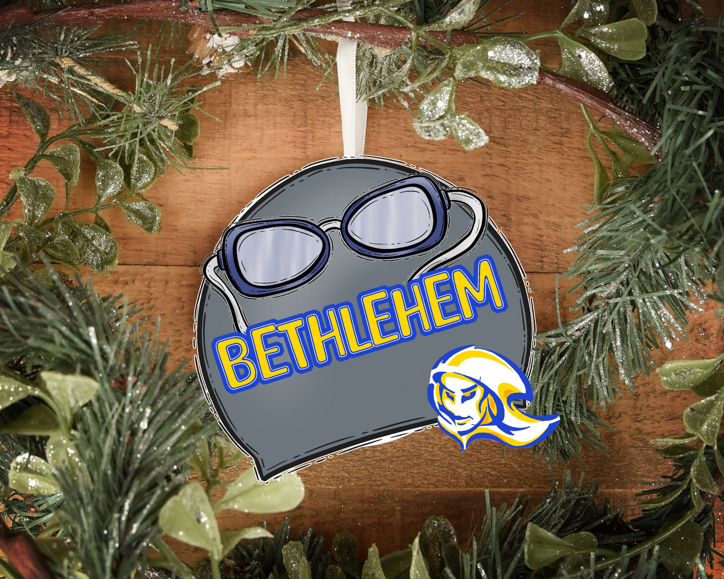 Bethlehem Banshees Swim Ornament