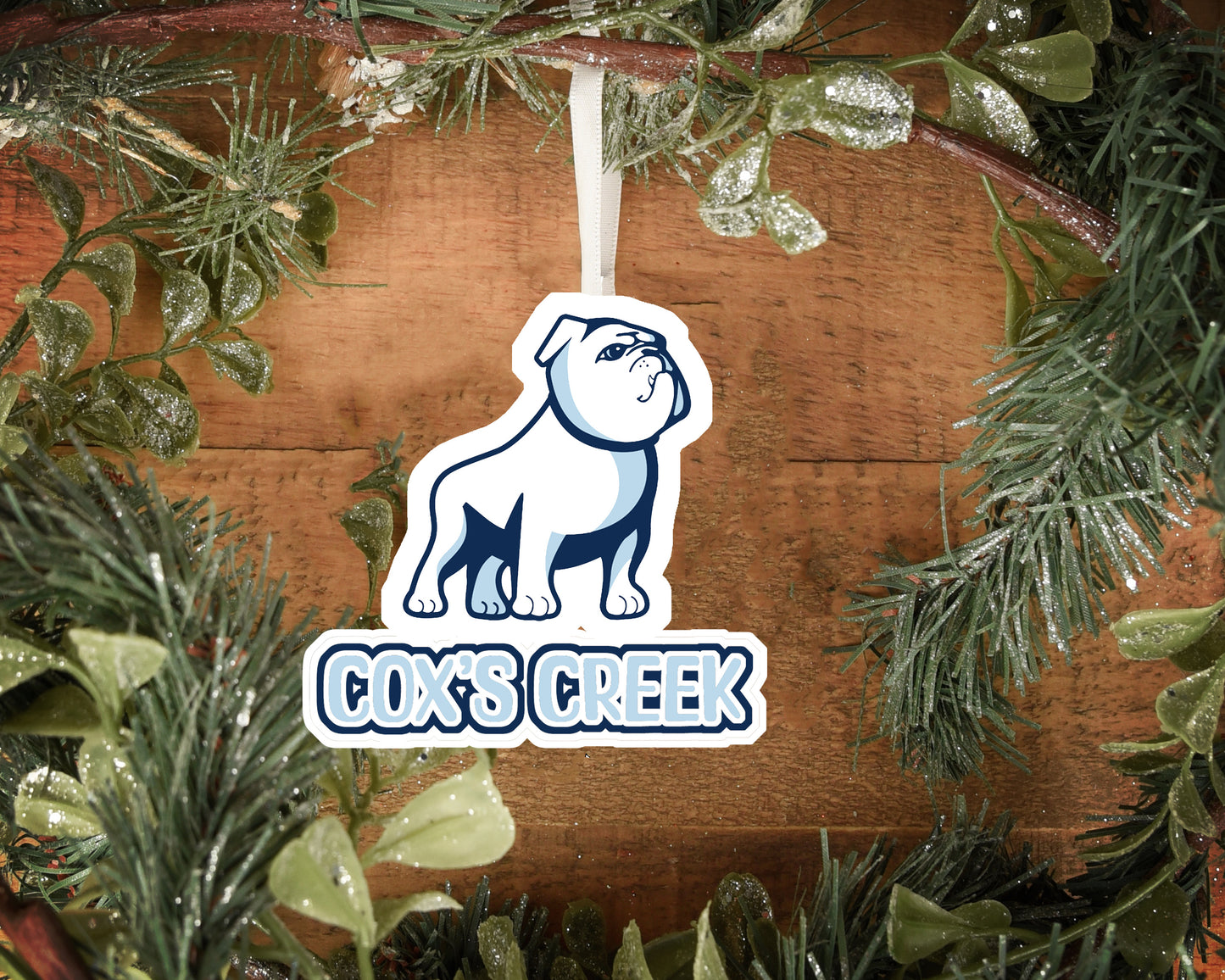 Cox's Creek Bulldog Ornament