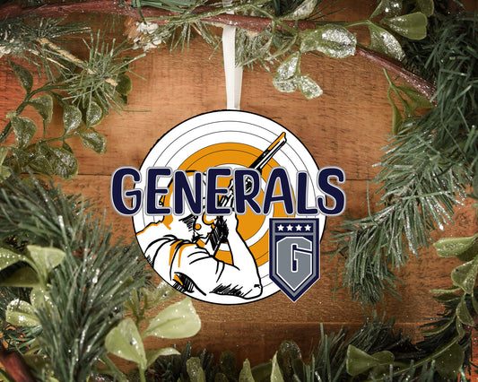 Generals Trap Shooting Ornament